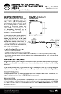 Thumbnail of document Manual - A/RH1-TTM1K-RP2-10-4X-4 RH Remote Probes